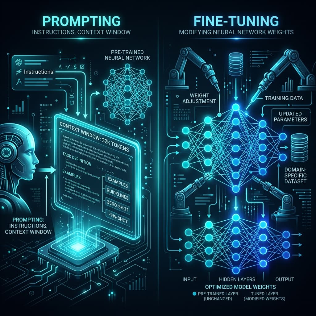 Fine-tuning vs. Prompting — The Real Tradeoff